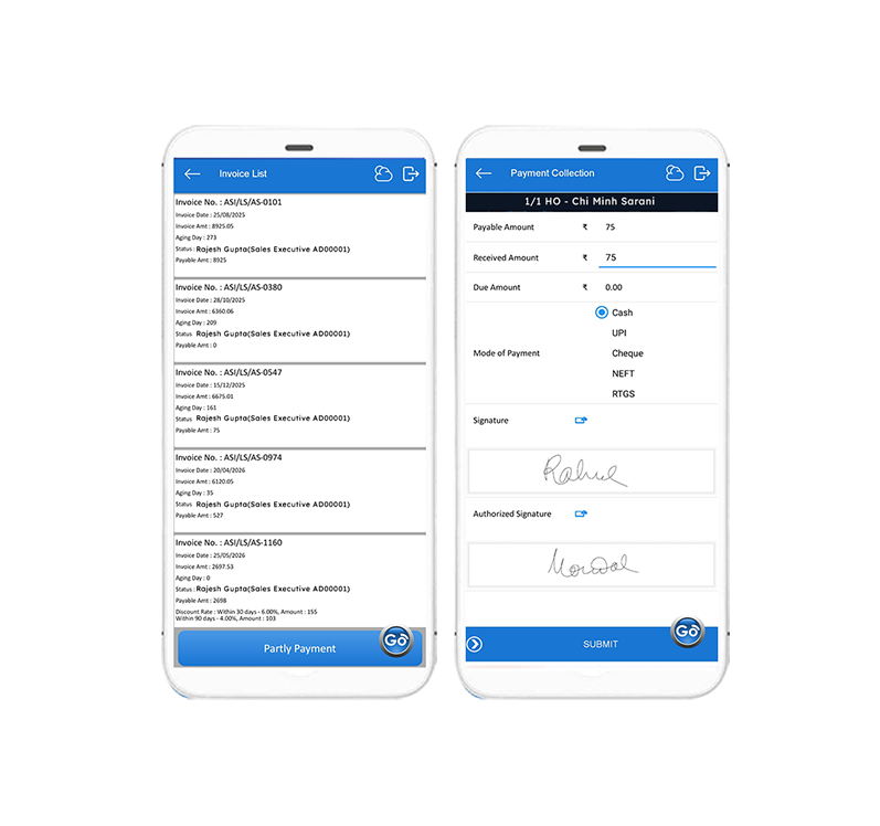 Beat plan and route optimization — coverage, routes and outlet status