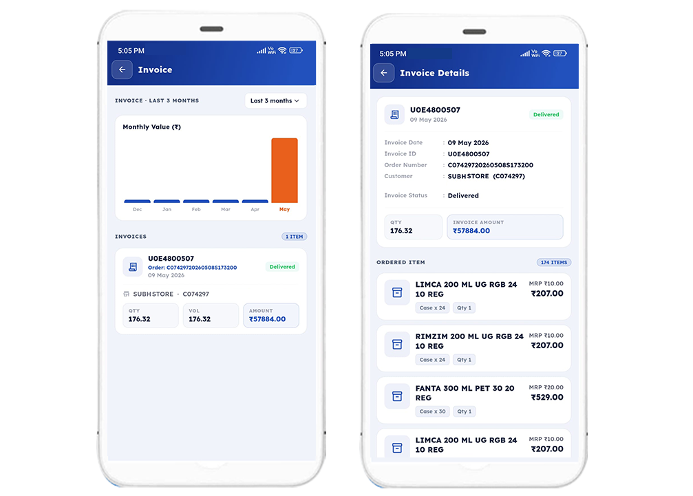 Payments and account statements — dealer financial history and statements